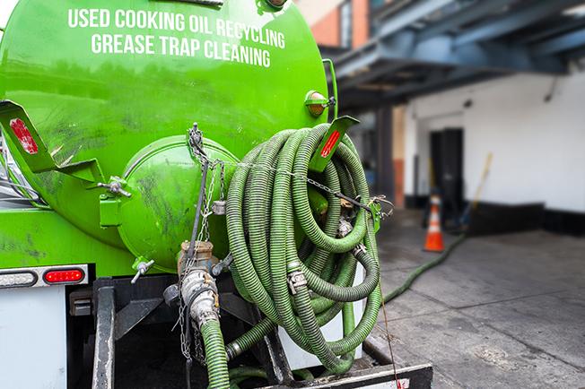 workers at Grease Trap Cleaning of Little Elm